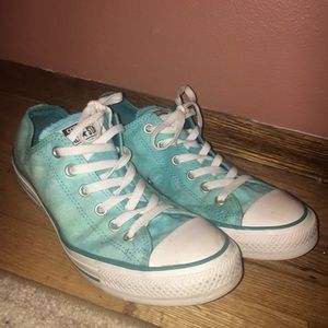 Blue Tie-Dye Converse
